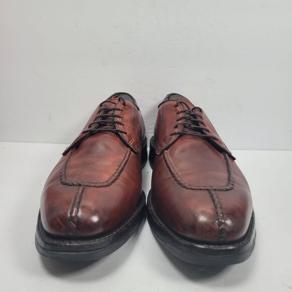 Allen Edmonds Men's Brown Split Toe Leather Shoes US Size 10D - Picture 3 of 8